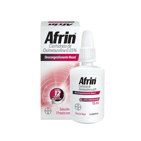 Afrin Solucion Nasal Ad.0.05% Spray 15Ml
