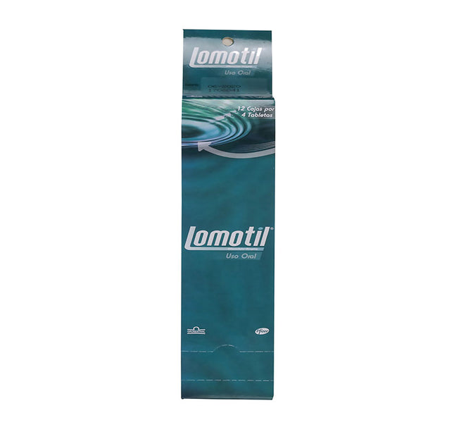Lomotil 2.5 Mg 12 Cajas X 4 Tabletas