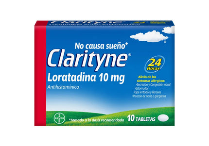 Clarityne 10 Mg 10 Tabletas
