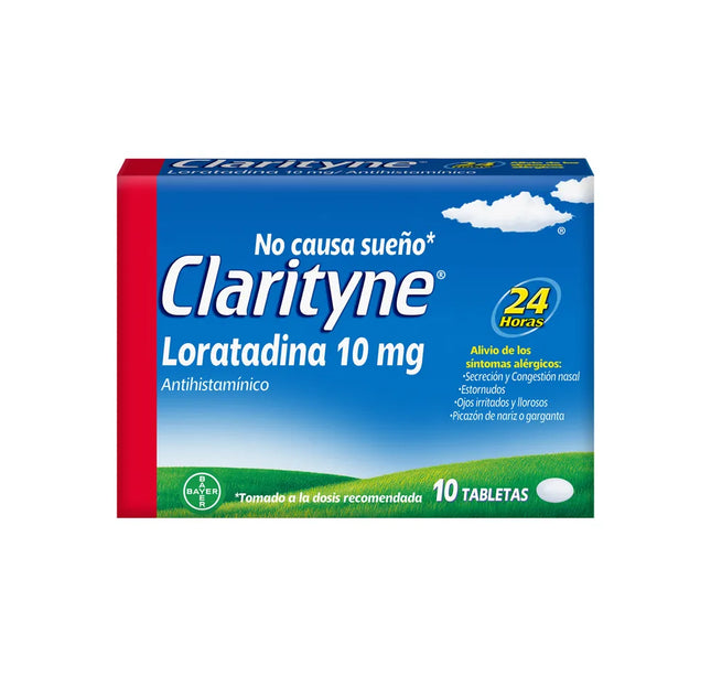 Clarityne 10 Mg 10 Tabletas