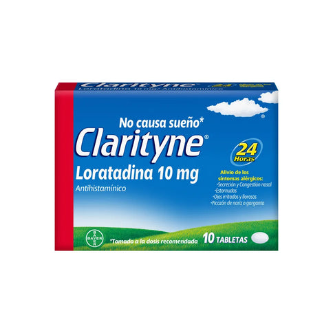 Clarityne 10 Mg 10 Tabletas