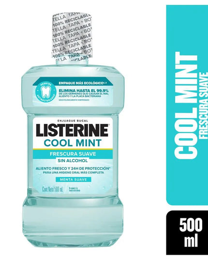 LISTERINE ZERO SIN ALCOHOL 500 ML