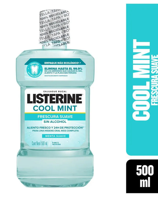 LISTERINE ZERO SIN ALCOHOL 500 ML