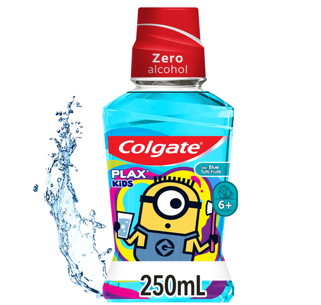 Enjuague Colgate Plax Kids Minions 250Ml