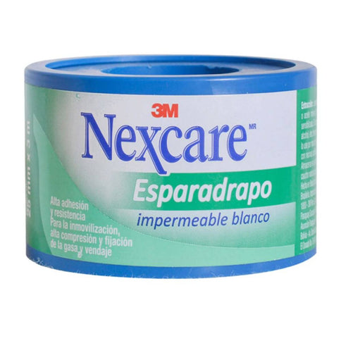 Esparadrapo Impermeable Blanco 12X3 Nexcare