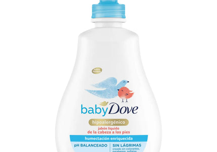 2 Jabones Dove Baby Enr 400Ml
