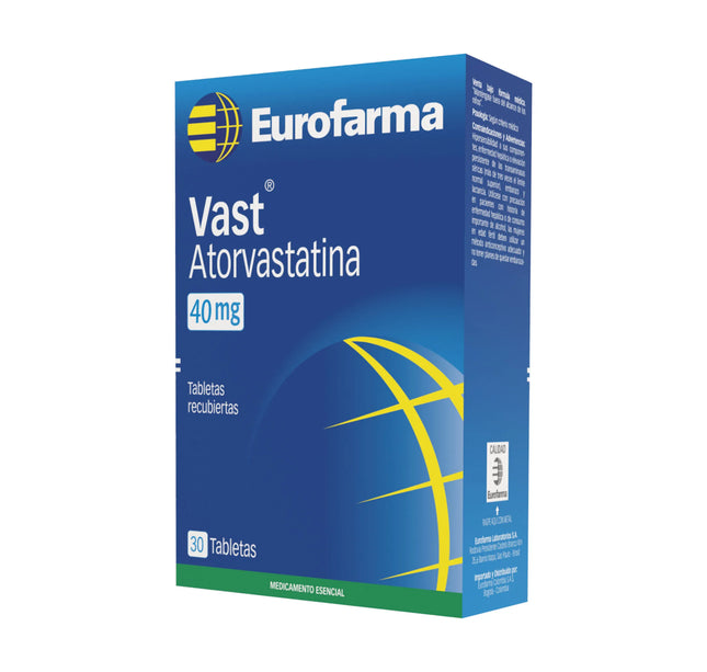 Vast 40 Mg 30Tabletas