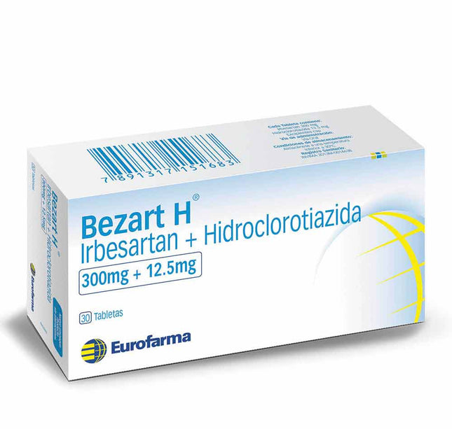Bezart H 300/12.5 Mg 30 Tbs