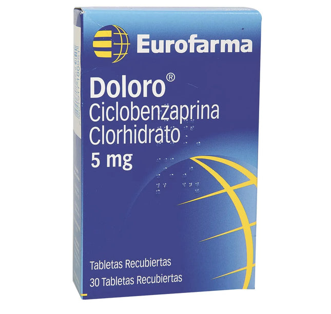 Doloro 5 Mg 30 Tabletas