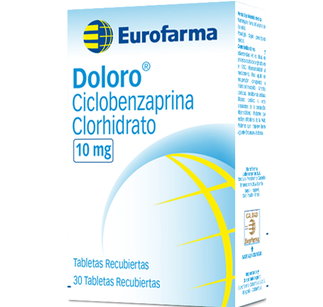 Doloro 10 Mg 30 Tabletas