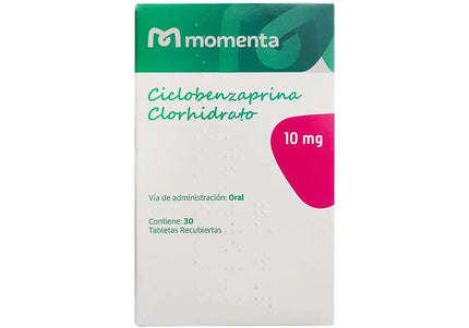 Ciclobenzaprina 10 Mg. 30 Tbs Momenta