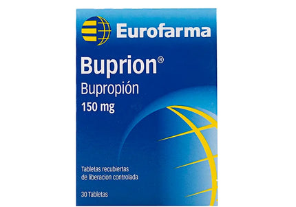Buprion 150 Mg 30 Tabletas