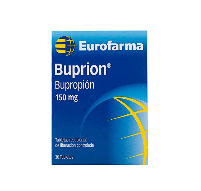Buprion 150 Mg 30 Tabletas