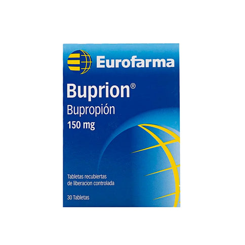 Buprion 150 Mg 30 Tabletas