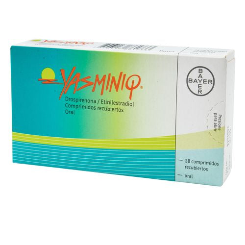 YASMINIQ 28 COMPR.(P)26910(SC)(SF)(PDB)