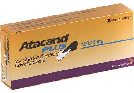 Atacand Plus 16/12.5 Mg 30 Tabletas