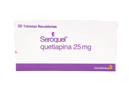 Seroquel 25 Mg 30 Tabletas