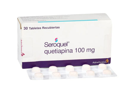 Seroquel 100Mg 30 Tabletas