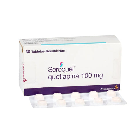 Seroquel 100Mg 30 Tabletas