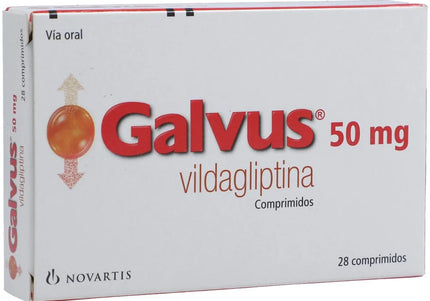 Galvus 50 Mg 28 Comprimidos