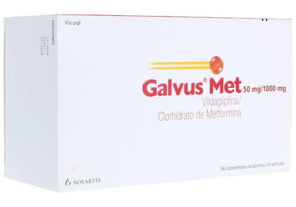 Galvus Met 50/1000Mg 56 Comprimidos