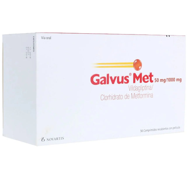 Galvus Met 50/1000Mg 56 Comprimidos