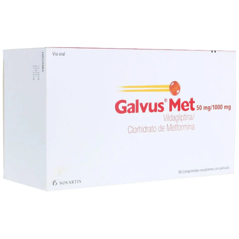 Galvus Met 50/1000Mg 56 Comprimidos