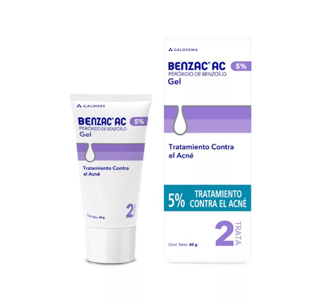 Benzac Ac 5% 60 Gr Gel