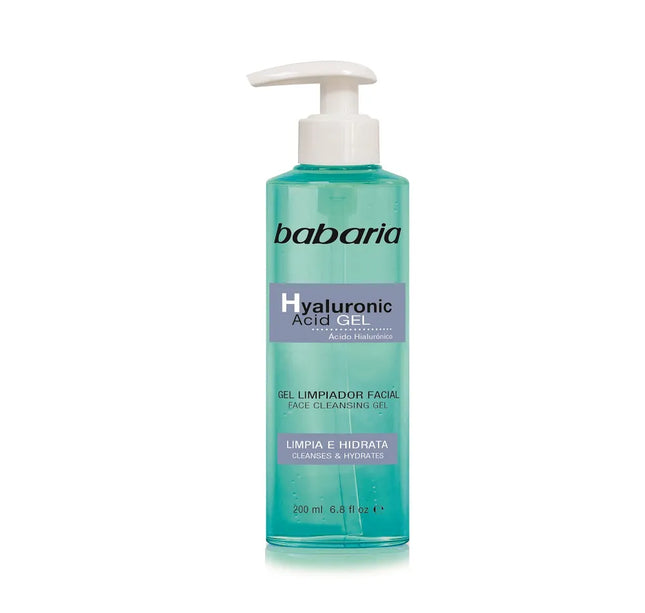 Gel Babaria Limpiador Facial Acido Hialuronicos 200Ml