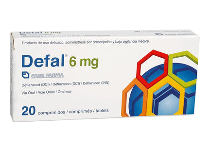 Defal 6 Mg 20 Comprimidos