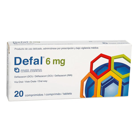 Defal 6 Mg 20 Comprimidos