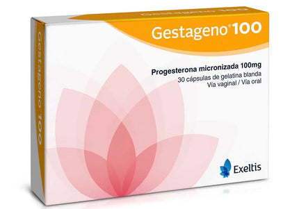 Gestageno 100 Mg 30 Capsulas