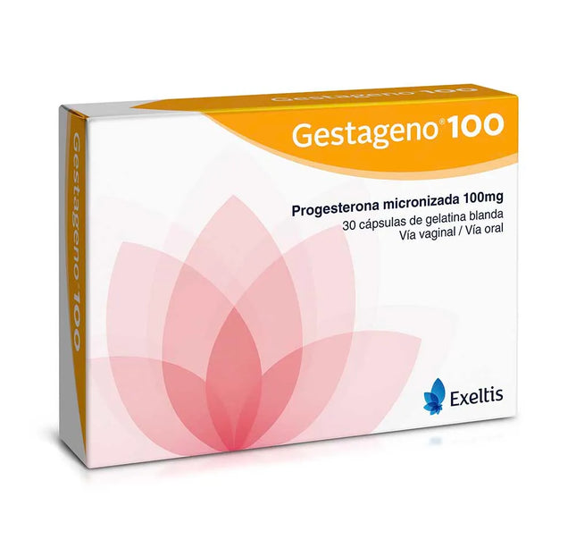 Gestageno 100 Mg 30 Capsulas