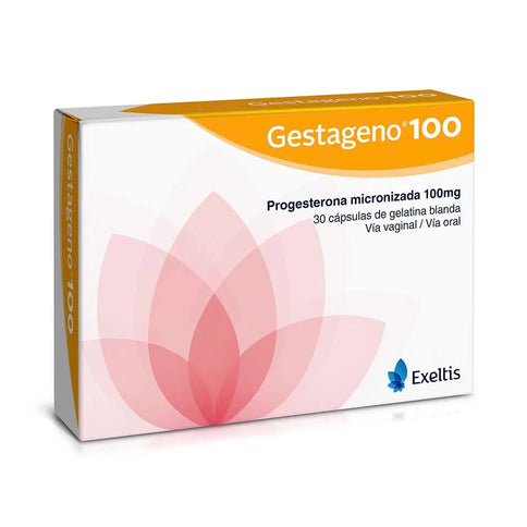 Gestageno 100 Mg 30 Capsulas