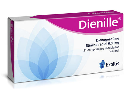 Dienille 2 Mg 21 Comprimidos