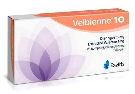 Velbienne 10 2 Mg 28 Comprimidos