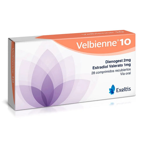 Velbienne 10 2 Mg 28 Comprimidos