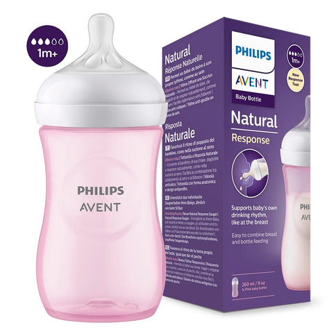Biberon Philips Avent Nat.Ros.260Ml 9Oz