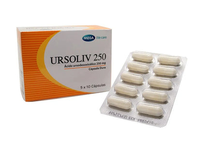 Ursoliv 250 Mg 50 Caps