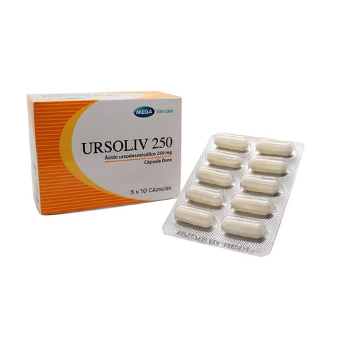 Ursoliv 250 Mg 50 Caps