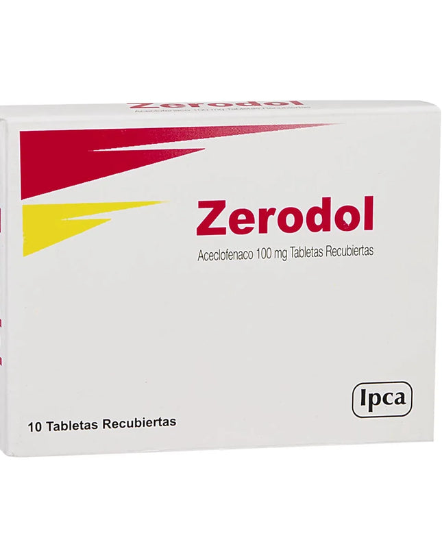 ZERODOL 100MG 10 TABLETAS