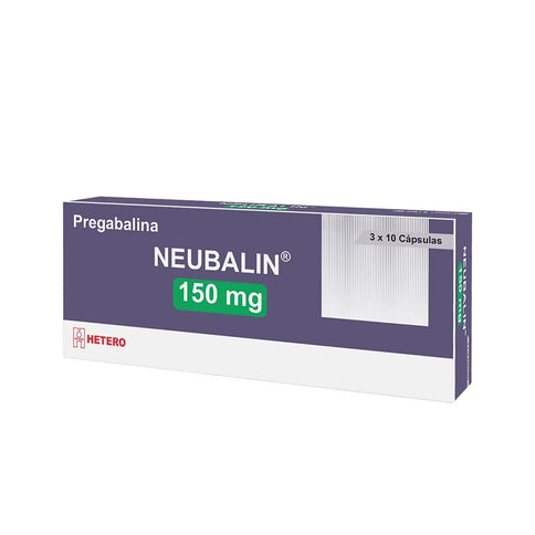 Neubalin 150 Mg 30 Capsulas