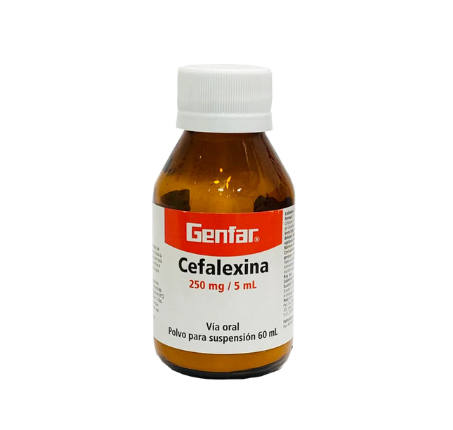 Cefalexina 250 Mg Suspension 60 Ml Gf