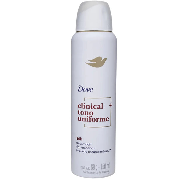 Desodorante Dove Clincal Spray Tono Uniforme150Ml M