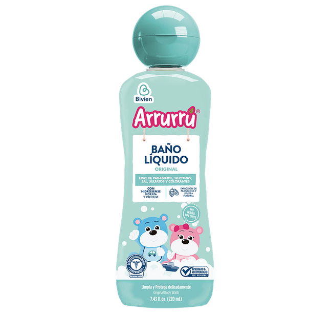 Baño Liquido Arrurru Naturals 220 Ml