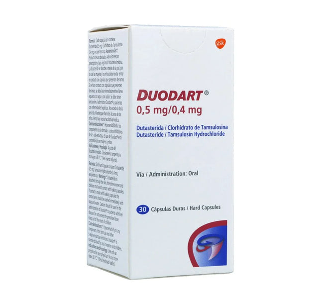 Duodart 0.5/0.4Mg 30 Capsulas
