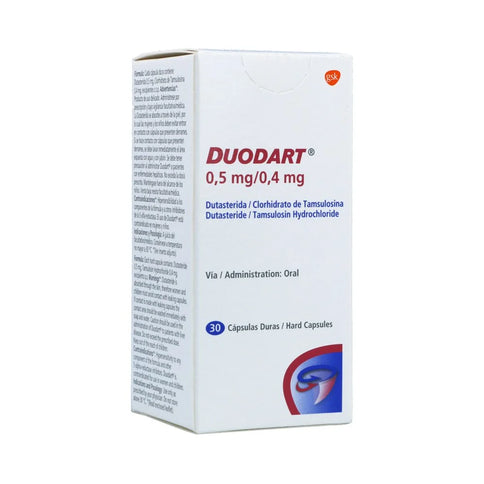 Duodart 0.5/0.4Mg 30 Capsulas