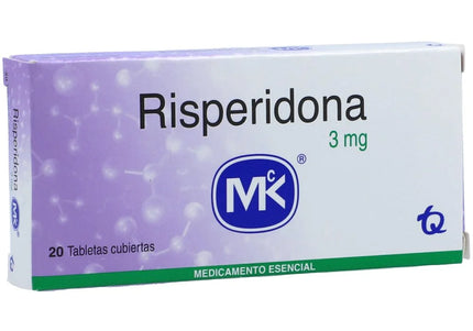 Risperidona 3 Mg 20 Tbs Mk P27134