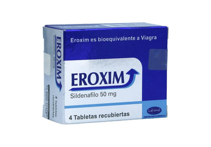 Eroxim 50 Mg 4 Tabletas