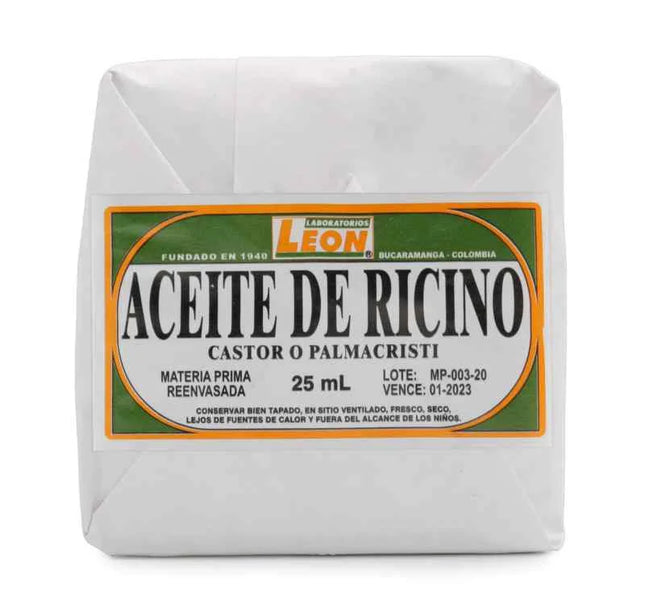 Aceite Ricino 25 Ml 12 Und Leon